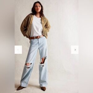 We The Free Tinsley Baggy High-Rise Jeans